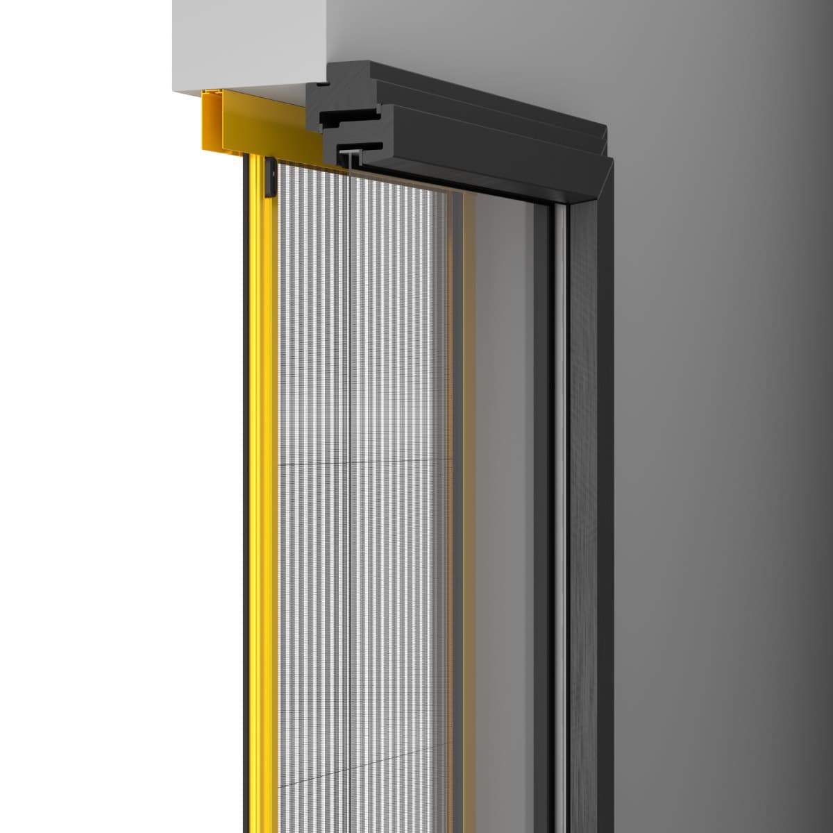 PLATINUM.04. Zanzariera Plissettata per Porte e Portefinestre