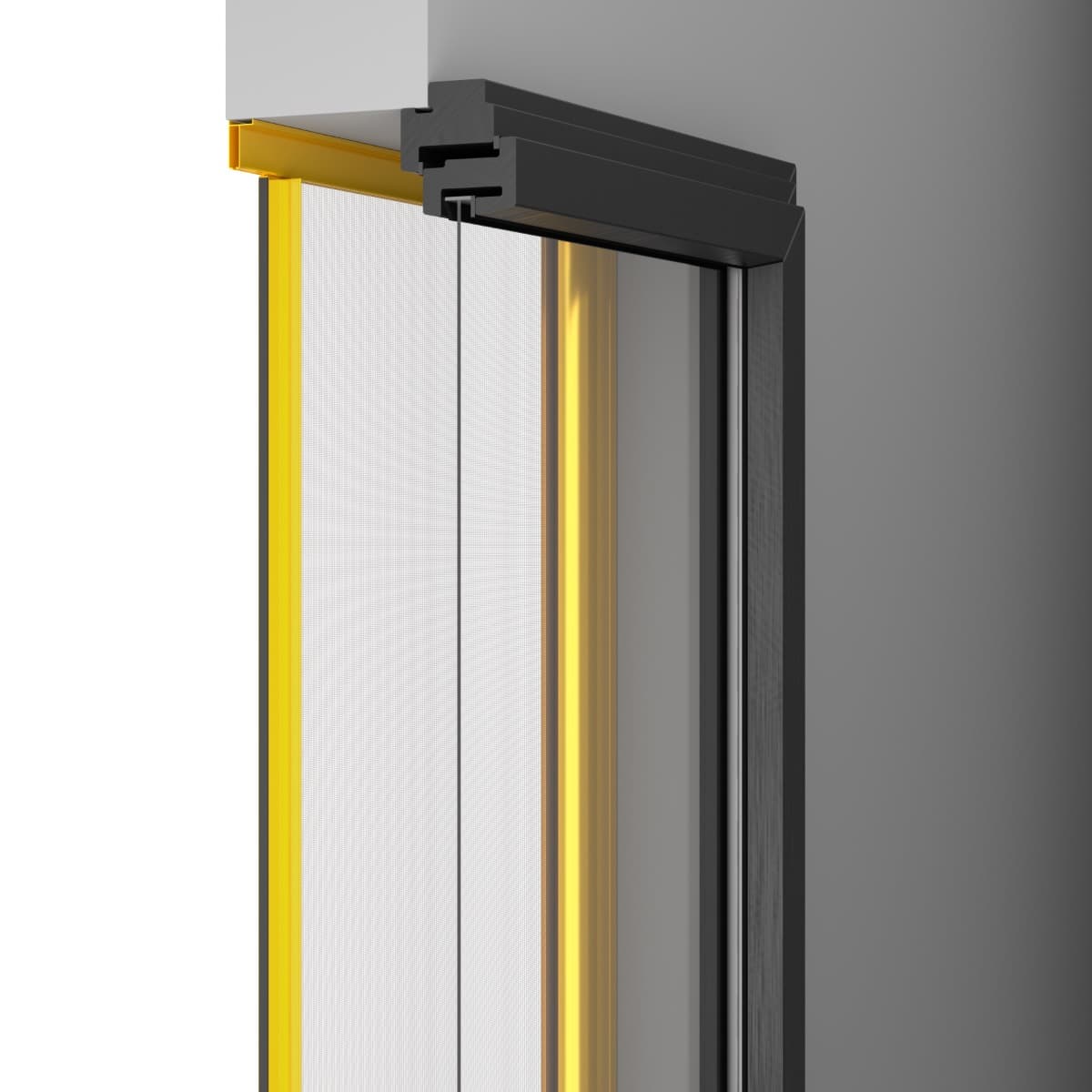 SILVER.05. Zanzariera a Rullo per Porte e Portefinestre